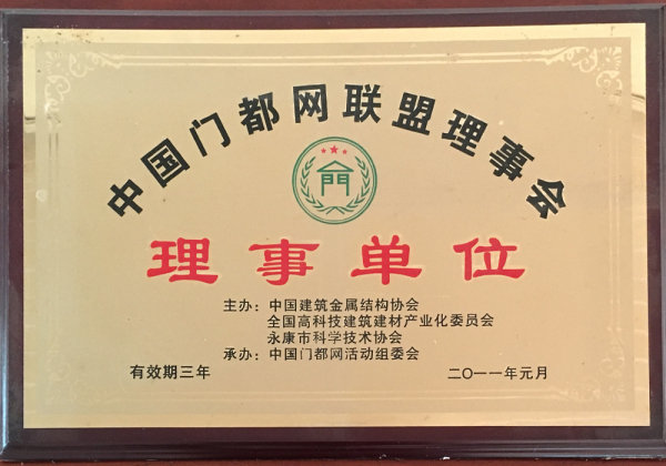 中国门都联盟理事单位